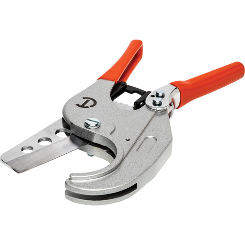 Ratcheting PVC Pipe Cutter with Dipped Grips, 1/4"- 2-3/8" Capacity Equipment World
