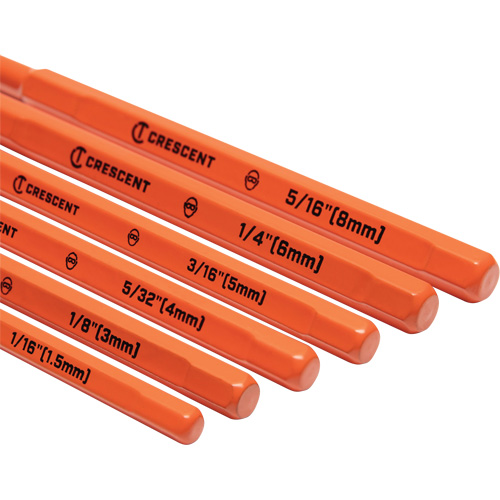 Jeu de poinçon-aiguilles, 6 morcea Equipment World