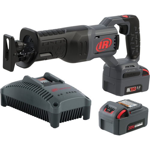 Cordless Reciprocating Saw Kit, 20 V, Lithium-Ion Battery, 3000 SPM Equipment World