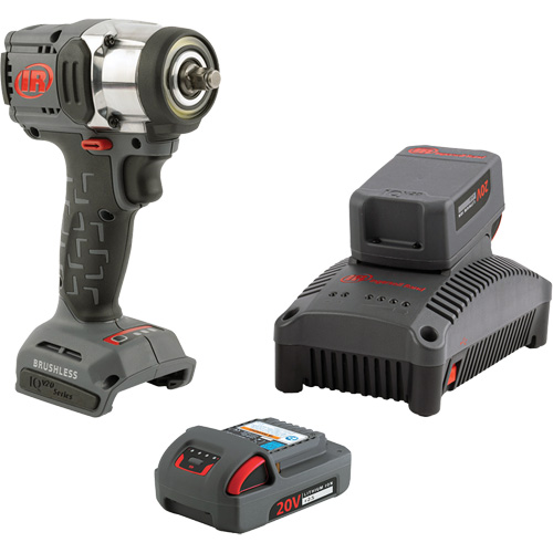 Compact Cordless Impact Driver Kit, 20 V, 3/8" Socket Equipment World