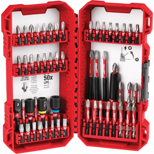 54 Piece Shockwave Impact Duty Driver Bit Set Equipment World