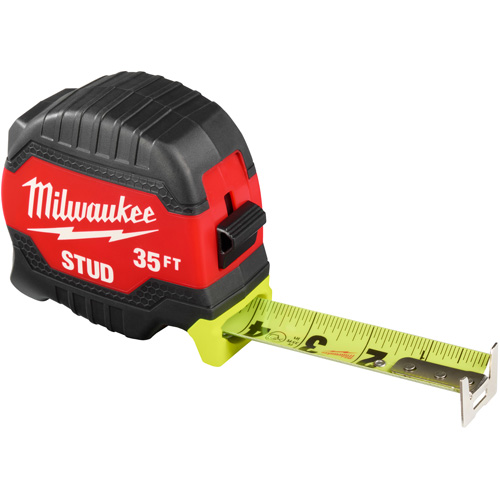 Stud Tape Measure with Engineer's Scale, 1-5/16" x 35' Equipment World