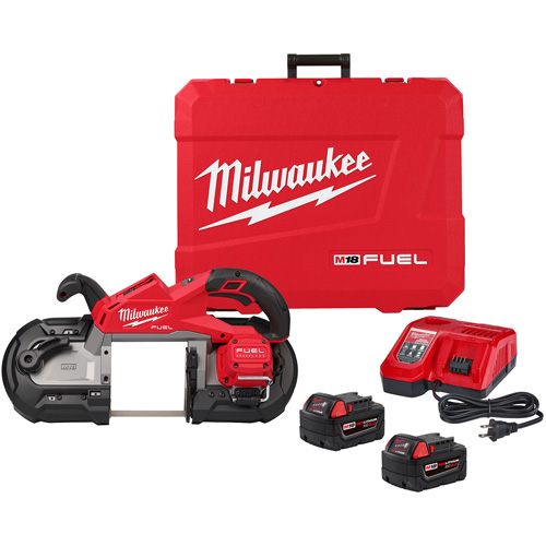M18 FUEL Deep Cut Band Saw Kit, 18 V, 5" Capacity Equipment World