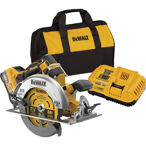 MAX* XR&reg; Brushless Cordless Circular Saw Kit with XR POWERPACK, 7-1/4", 20 V Equipment World