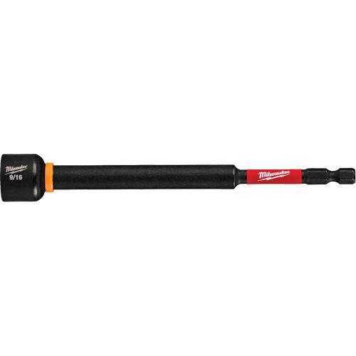 SHOCKWAVE Impact Duty Magnetic Nut Driver, 9/16" Drive, 6" L, Magnetic Equipment World
