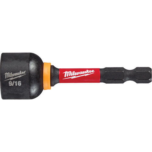 SHOCKWAVE Impact Duty Magnetic Nut Driver, 9/16" Drive, 2-9/16" L, Magnetic Equipment World