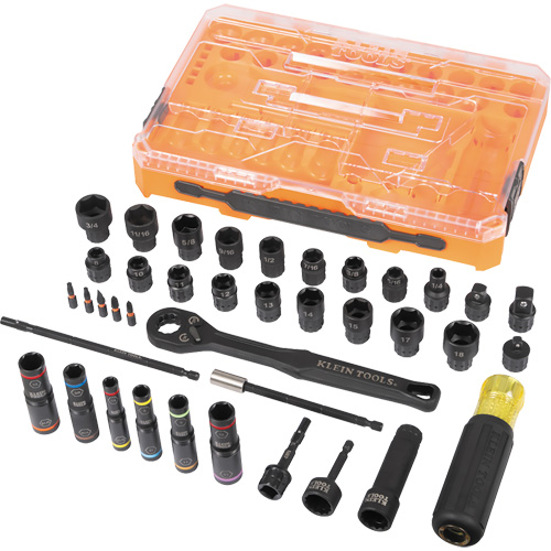 KNECT Complete Impact Pass Through & Flip Socket Set, 39 Pcs, Impact Equipment World