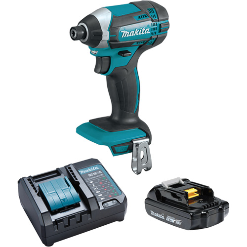 LXT 1/4" Impact Driver, 1/4", 1460 in-lbs. Max. Torque, 18 V, Lithium-Ion Equipment World