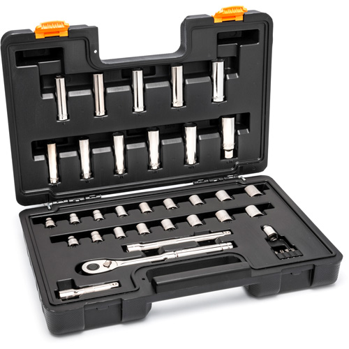 3/8” Drive 72-Tooth, 12-Point Drive Mechanics Tool Set Equipment World