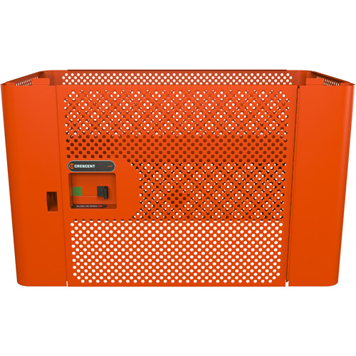 RAILWORKS Mesh Security Panel Single Door Lockable Storage Equipment World