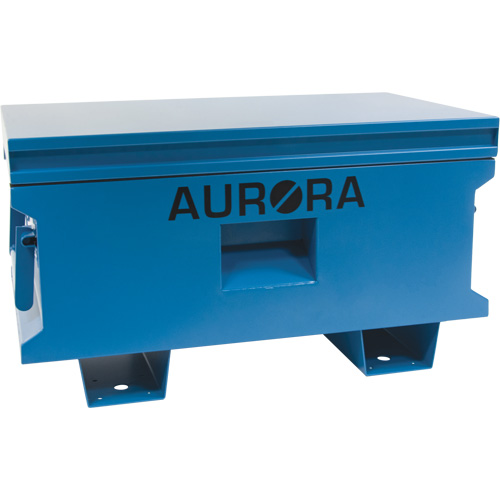 Jobsite Tool Box, 33" x 20-3/10" x 18-3/10", Steel, Blue Equipment World