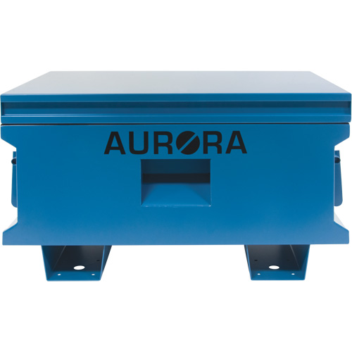Jobsite Tool Box, 33" x 20-3/10" x 18-3/10", Steel, Blue Equipment World