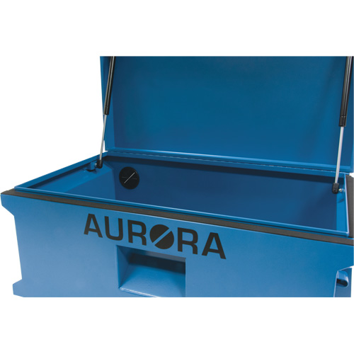 Jobsite Tool Box, 33" x 20-3/10" x 18-3/10", Steel, Blue Equipment World