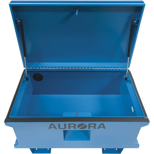Jobsite Tool Box, 33" x 20-3/10" x 18-3/10", Steel, Blue Equipment World