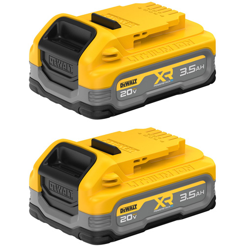 XR POWERSTACK Battery - 2-Pack , Lithium-Ion, 20 V, 3.5 Ah Equipment World