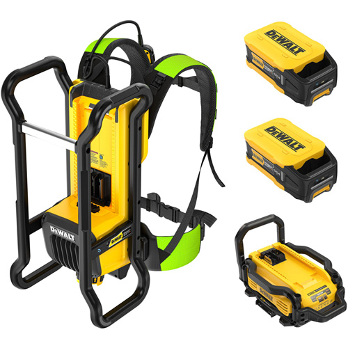 Ensemble de vibrateur sac-&agrave;-dos POWERSHIFT Equipment World