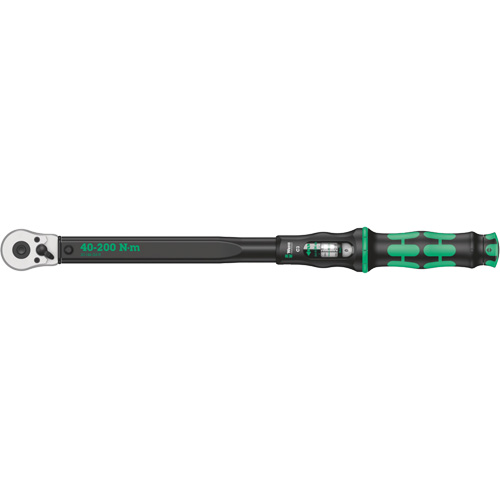 Click-Torque C3 Torque Wrench with Reversible Ratchet, Click, 1/2" Square Drive, 40 - 200 Nm Equipment World