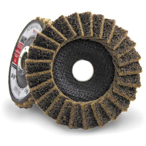POWERBLEND SCD Surface Conditioning Flap Disc, 4-1/2" x 7/8", Type 29, Coarse Grit Equipment World