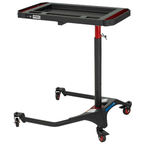 Plateau &agrave; outils pour sous le capot en ABS &agrave; hauteur ajustable JUHT-100A , 0 tiroirs, 18-7/10" lo x 31-17/20" la x 48-2/5" h, Noir Equipment World