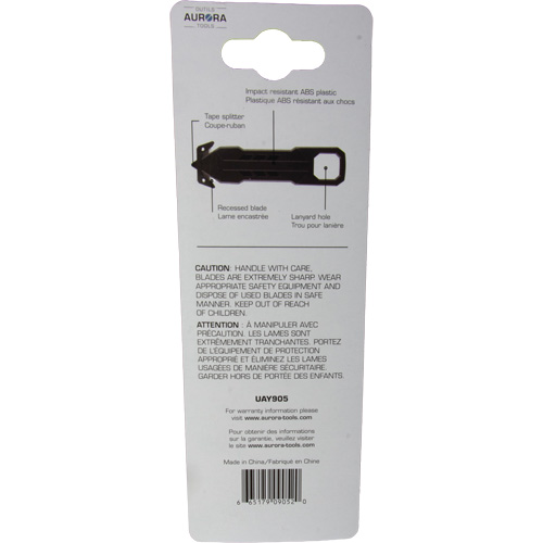 READYEDGE Disposable Safety Knife, Stainless Steel, Plastic Handle Equipment World