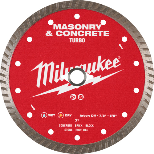 Turbo Masonry & Concrete Diamond Blade Equipment World
