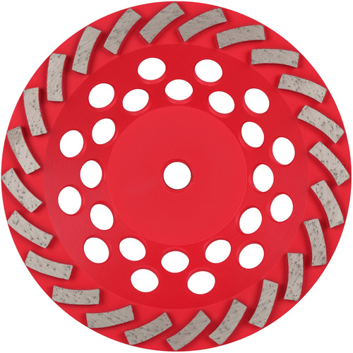 DIAMOND MAX Turbo 24-Segment Diamond Cup Wheel Equipment World