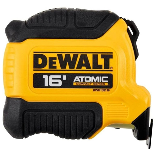 ATOMIC COMPACT SERIES Tape Measure, 16', Imperial Graduations Equipment World