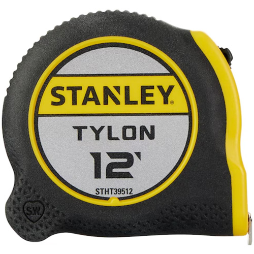 Tylon Tape Measure, 12', Imperial Graduations Equipment World