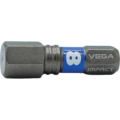 Impactech&reg; Insert Bit, Hex, 8 mm, 1/4" Drive Equipment World