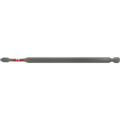 Impactech&reg; Power Bit, Phillips, #2 Tip, 1/4" Drive Size, 6" Length Equipment World