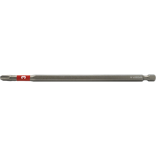 Impactech&reg; Power Bit, Phillips, #3 Tip, 1/4" Drive Size, 6" Length Equipment World