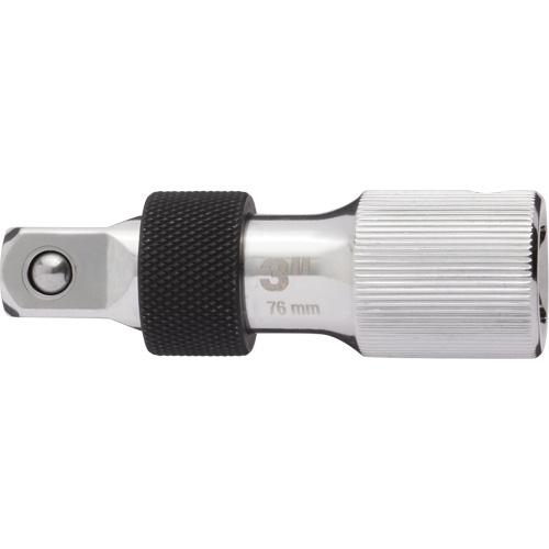 Locking Extension Socket, 1/2" Drive, 3" L Equipment World