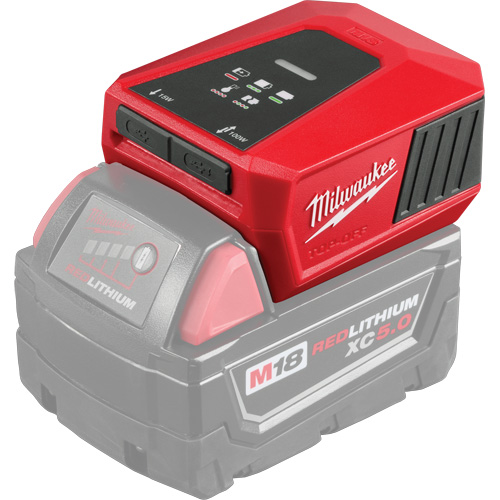 Chargeur et source d'alimentation M18 TOP-OFF, 18 V, Lithium-ion Equipment World