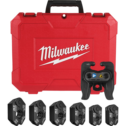 1/4" - 7/8" RLS&reg; Pivoting Press Ring Kit for M12 FORCE LOGIC Press Tool Equipment World