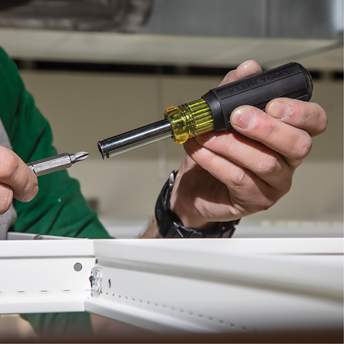 11-in-1 Magnetic Screwdriver / Nut Driver, Cushion Grip Handle Equipment World