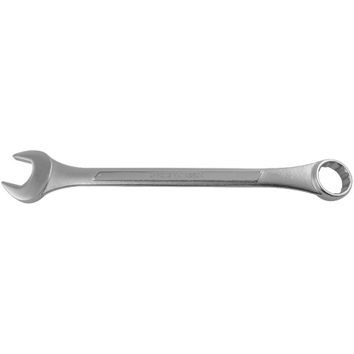 Combination Wrench, 12 Point, 1-3/8", Satin Finish Equipment World