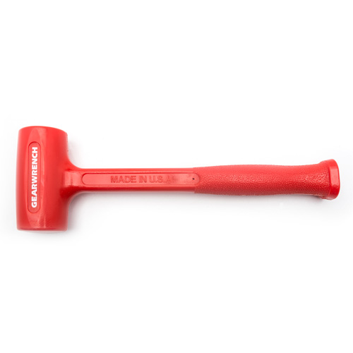 One-Piece Standard Head Dead Blow Hammer, 38 oz., Textured Grip, 15-1/4" L Equipment World