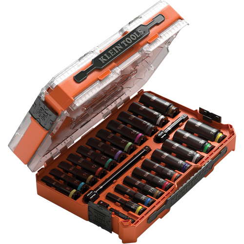 Jeu de douilles KNECT, 23 Mcx, Chocs, Prise de 3/8", Profond Equipment World