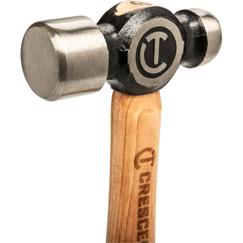 Ball Pein Hammer, 32 oz. Head Weight, Polished Face, Wood Handle Equipment World