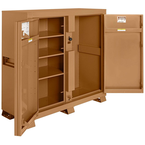 Armoire de chantier mod&egrave;le 111 avec cadenas, Acier, 47,5 pi³, Havane Equipment World
