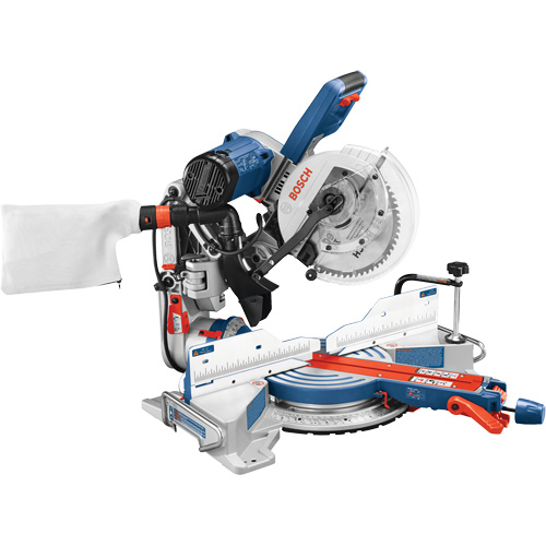 Dual-Bevel Glide Miter Saw, 10", 15 A, 120 V Equipment World
