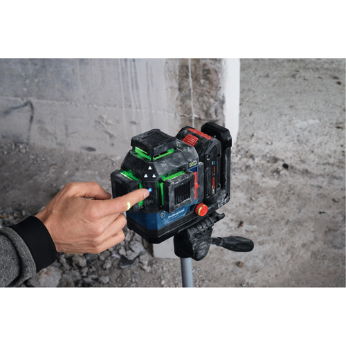 360 Connected Green-Beam Three-Plane Leveling and Alignment Laser Equipment World