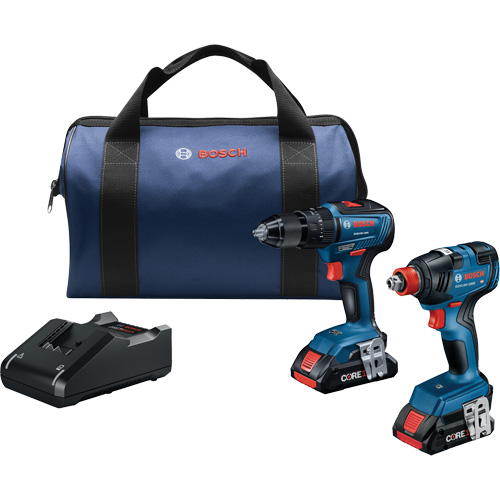 2-Tool Combo Kit, Lithium-Ion, 18 V Equipment World