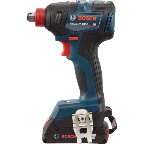 Two-In-One Bit/Socket Impact Driver/Wrench Kit, 1/2", 1800 in-lbs. Max. Torque, 18 V, Lithium-Ion Equipment World