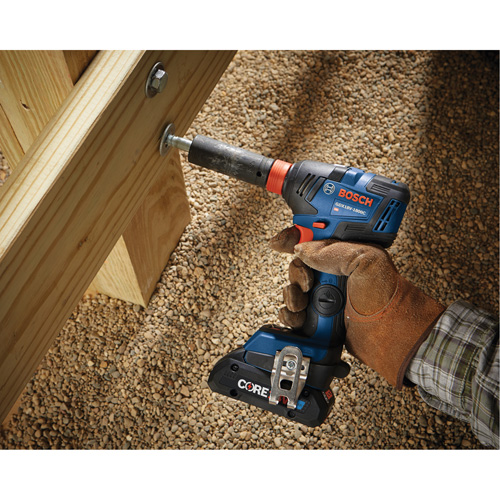 Two-In-One Bit/Socket Impact Driver/Wrench Kit, 1/2", 1800 in-lbs. Max. Torque, 18 V, Lithium-Ion Equipment World