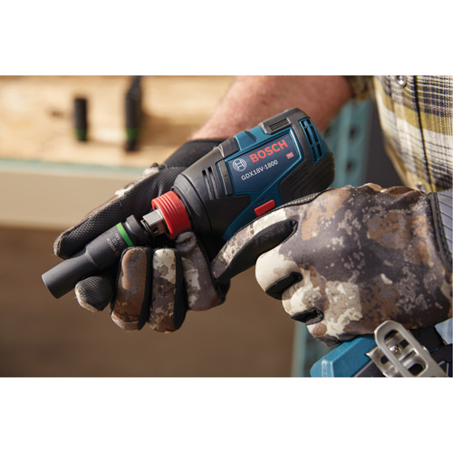 Two-In-One Bit/Socket Impact Driver/Wrench Kit, 1/2", 1800 in-lbs. Max. Torque, 18 V, Lithium-Ion Equipment World