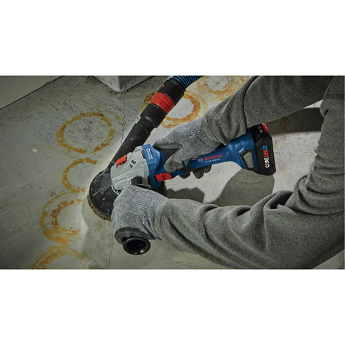 Brushless Angle Grinder with Slide Switch, 4-1/2" Wheel, 18 V Equipment World