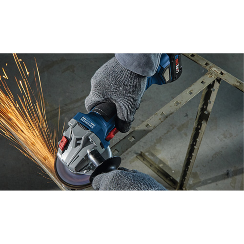 Brushless Angle Grinder with Slide Switch, 4-1/2" Wheel, 18 V Equipment World