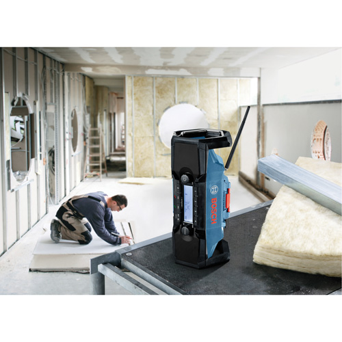 Radio de chantier compacte avec Bluetooth 5.0, Lithium-ion, 18 V Equipment World