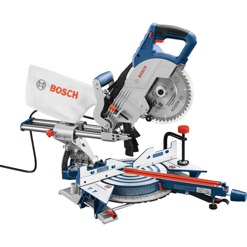 Single-Bevel Slide Miter Saw, 8-1/2", 12 A, 120 V Equipment World